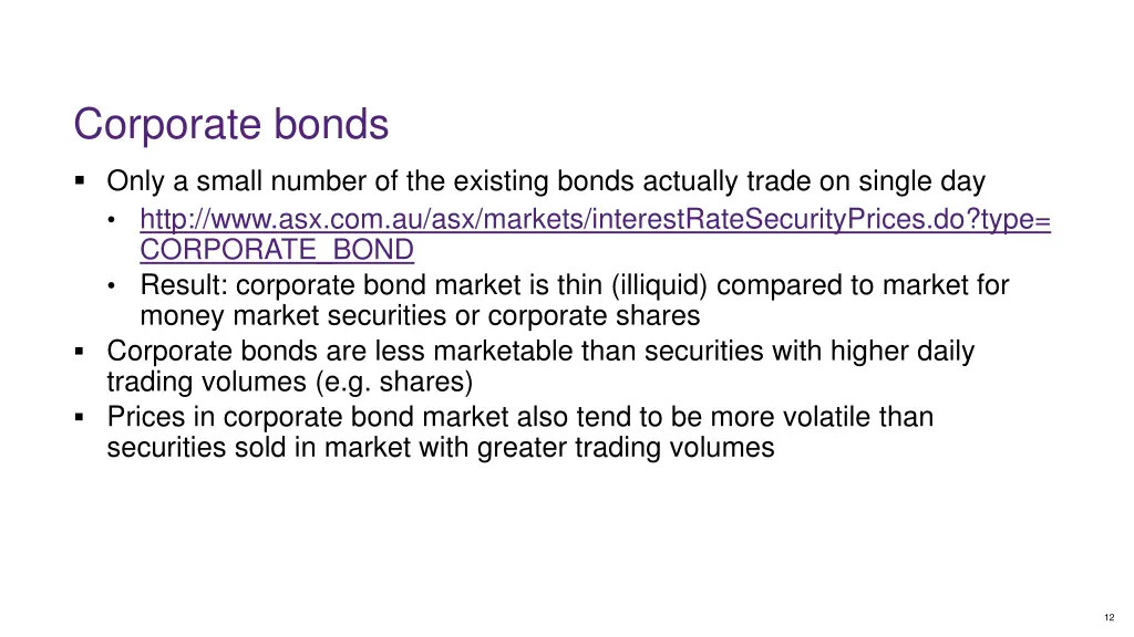 corporate bonds