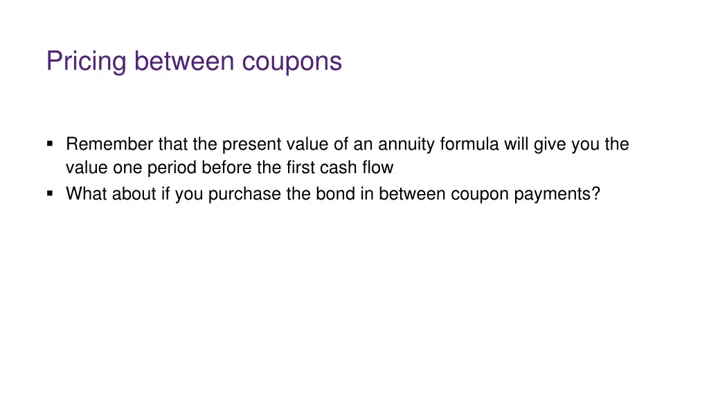 pricing between coupons