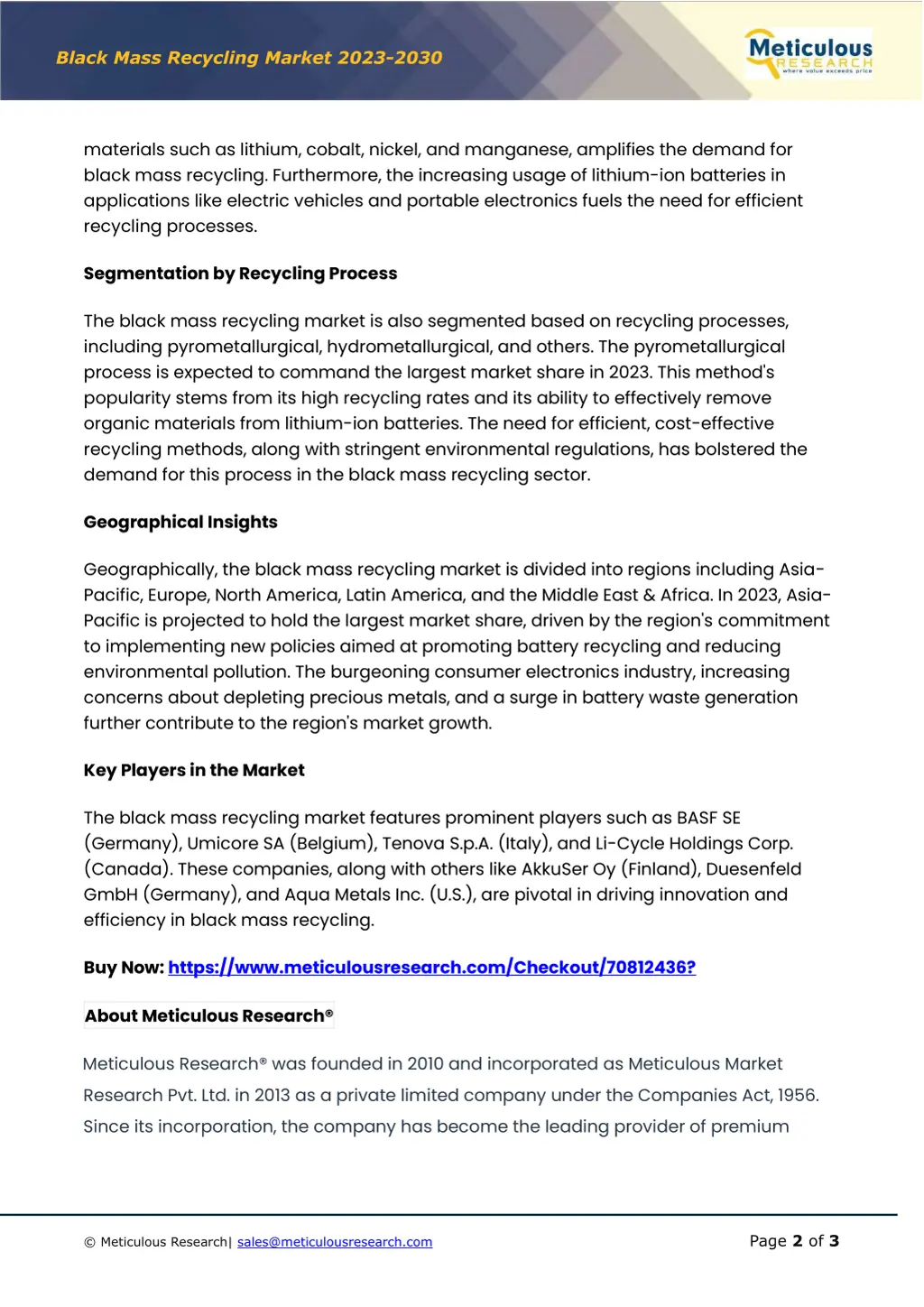 bla ck mass recycling market 202 3 20 30 1