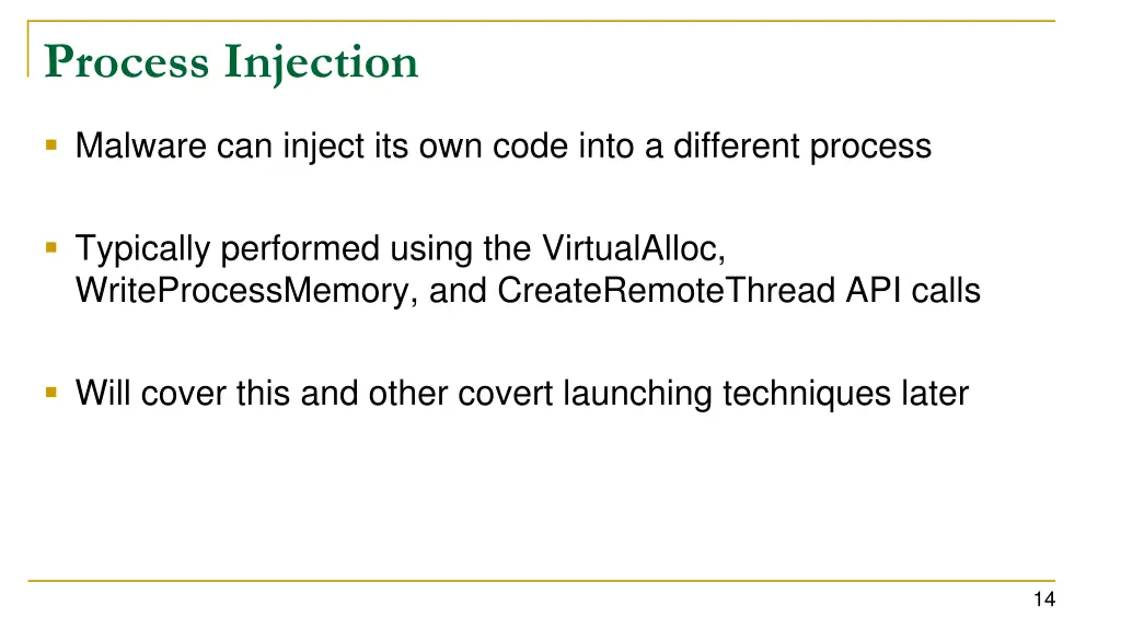 process injection