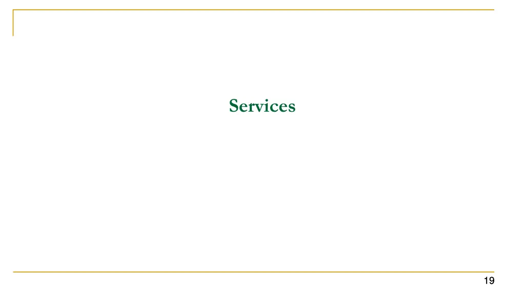 services