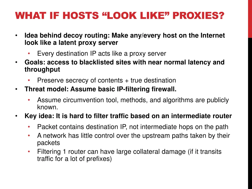 what if hosts look like proxies