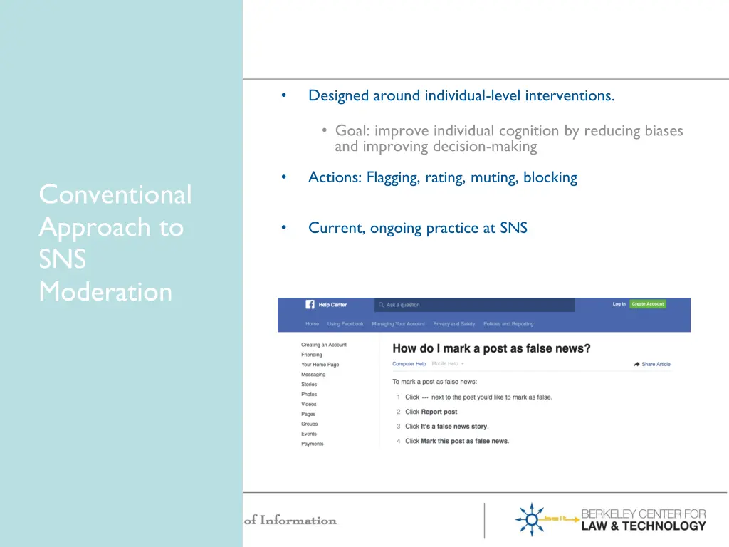 designed around individual level interventions