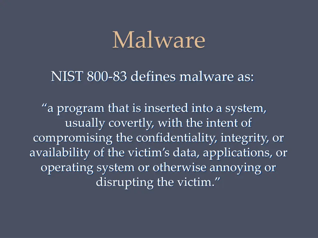 malware