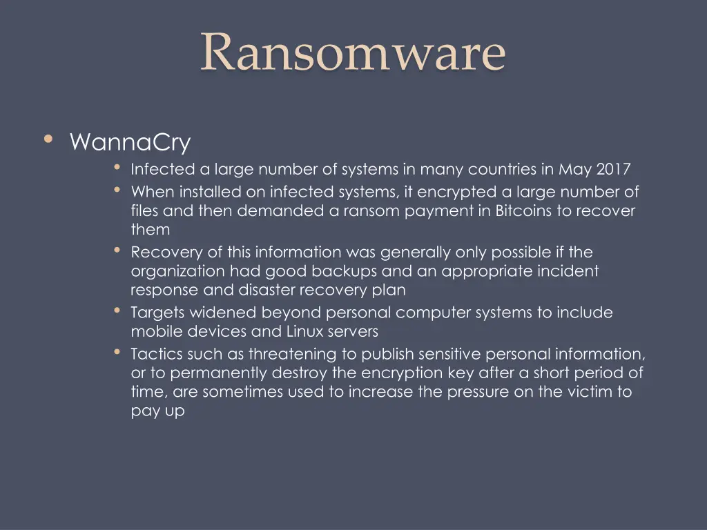 ransomware