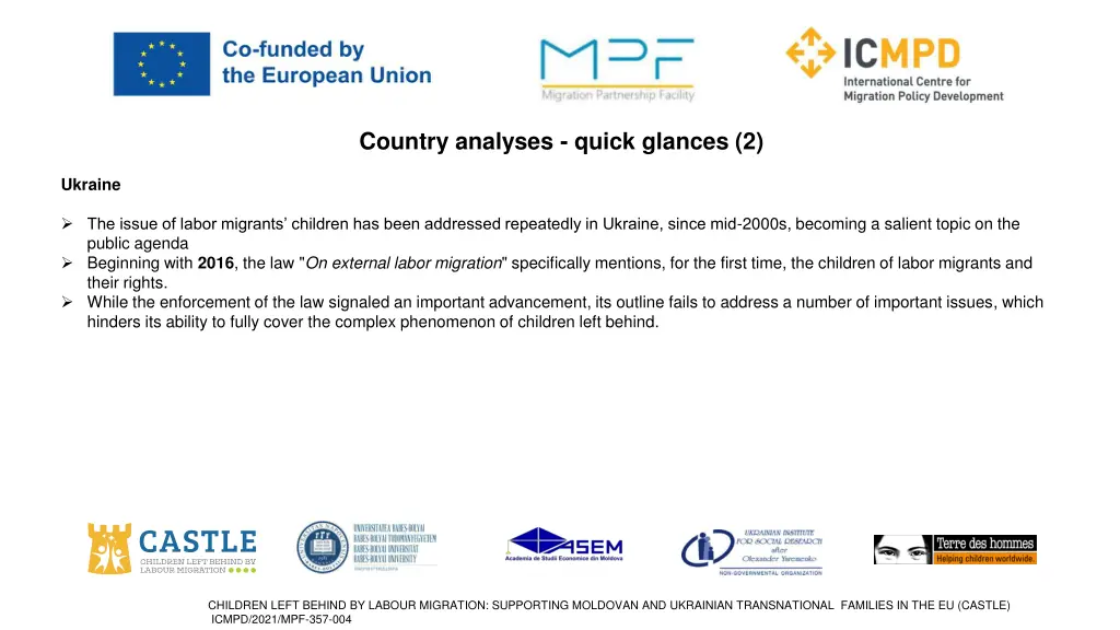 country analyses quick glances 2