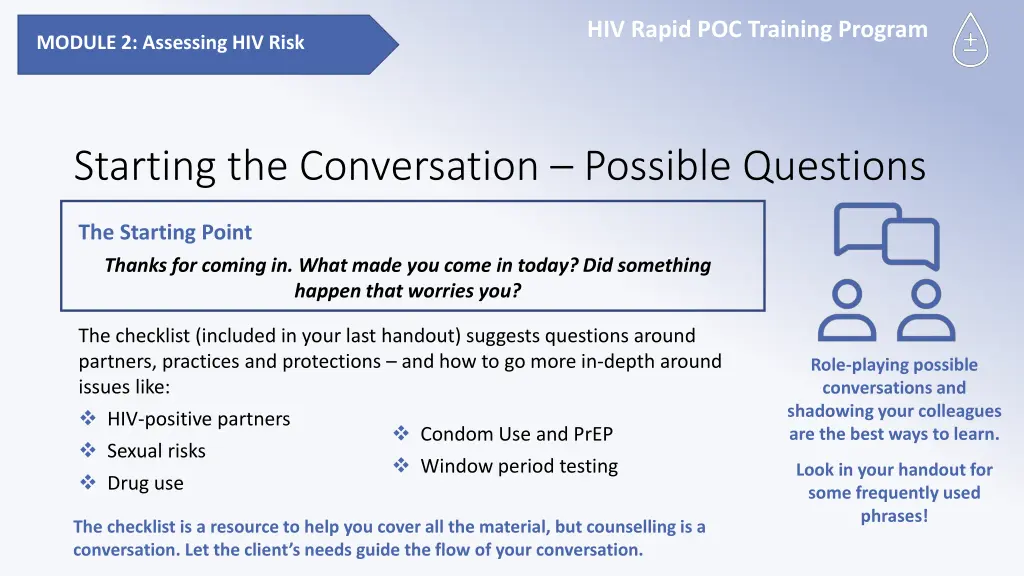 hiv rapid poc training program 18