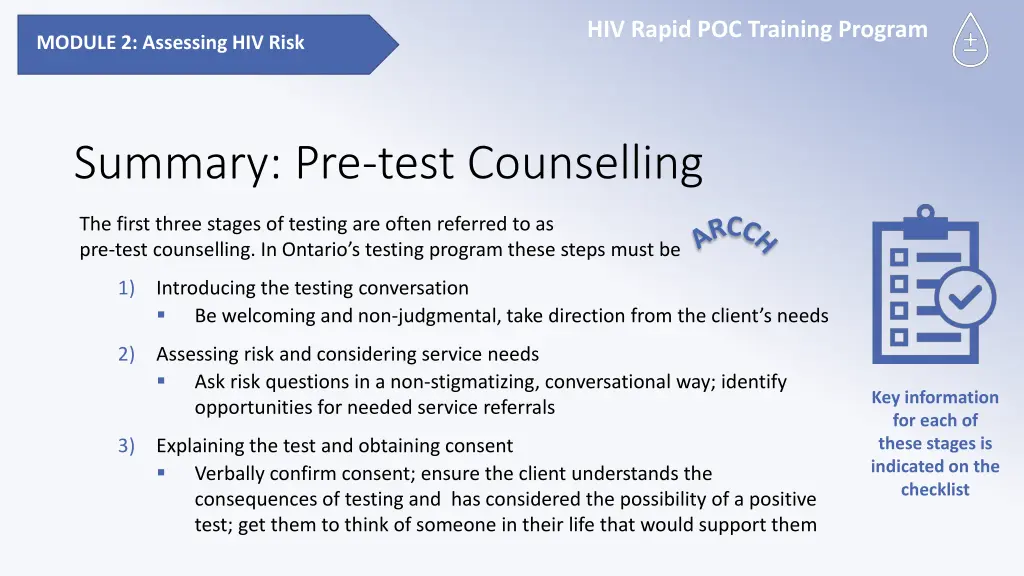 hiv rapid poc training program 28