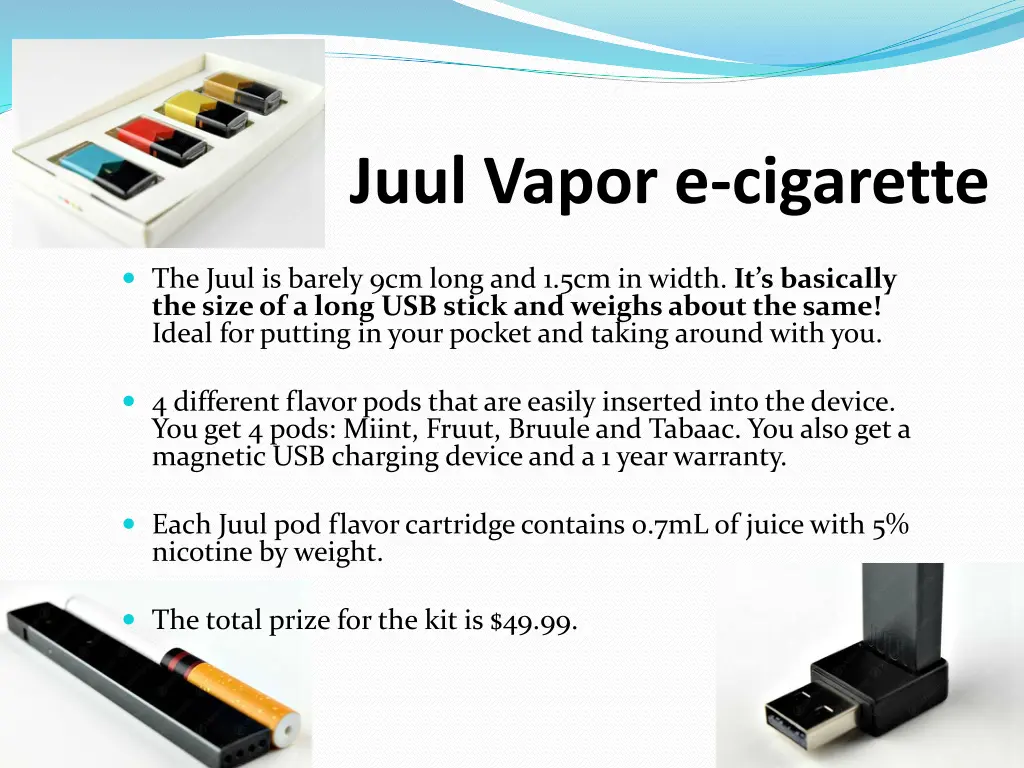 juul vapor e cigarette