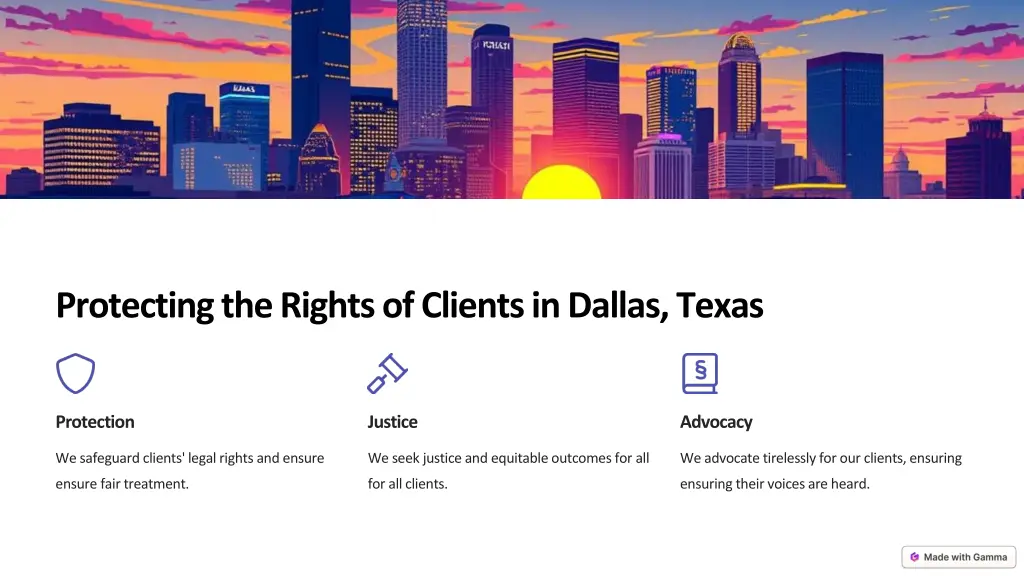 protecting the rights of clients in dallas texas