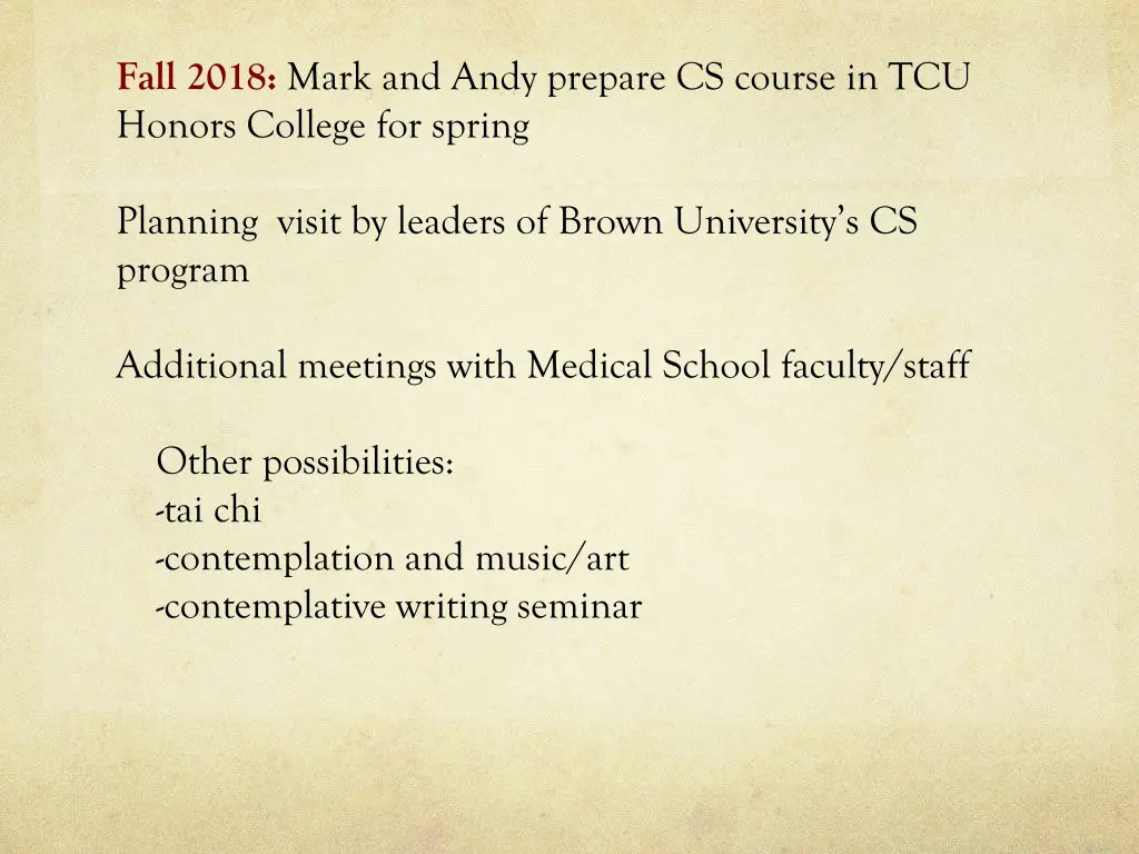 fall 2018 mark and andy prepare cs course