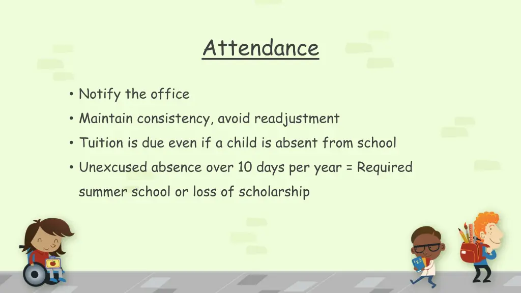 attendance