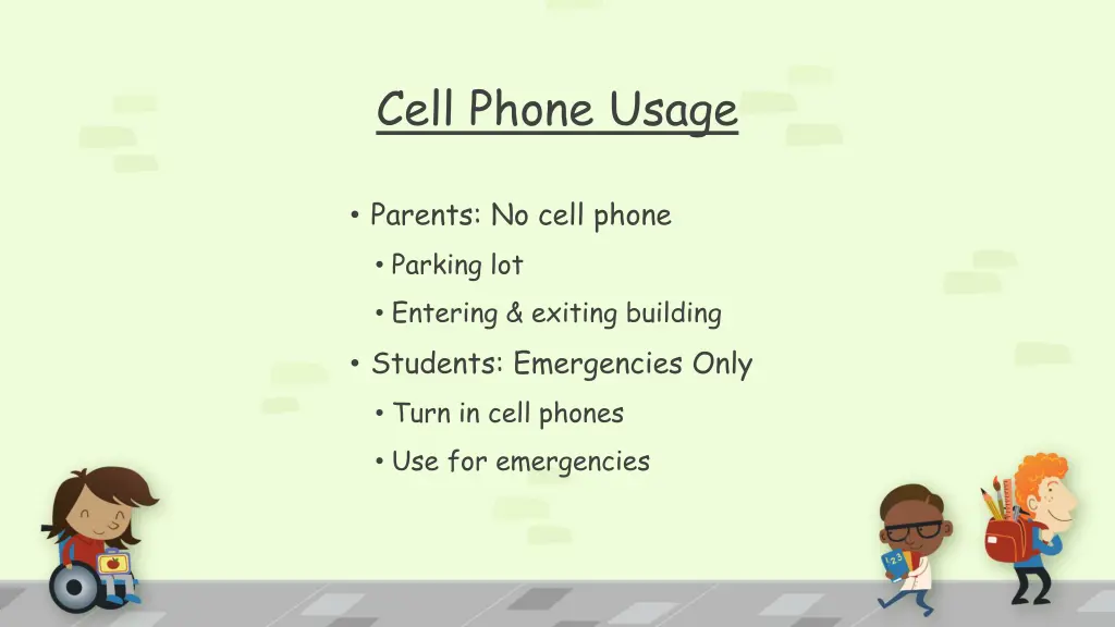 cell phone usage