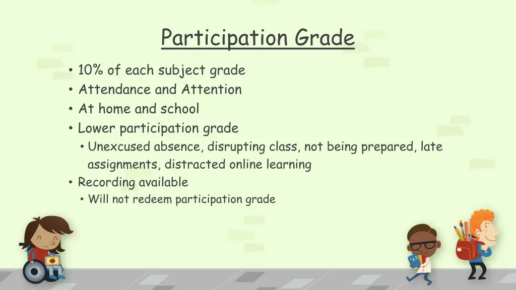 participation grade