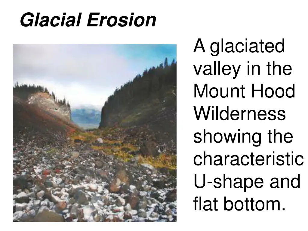 glacial erosion