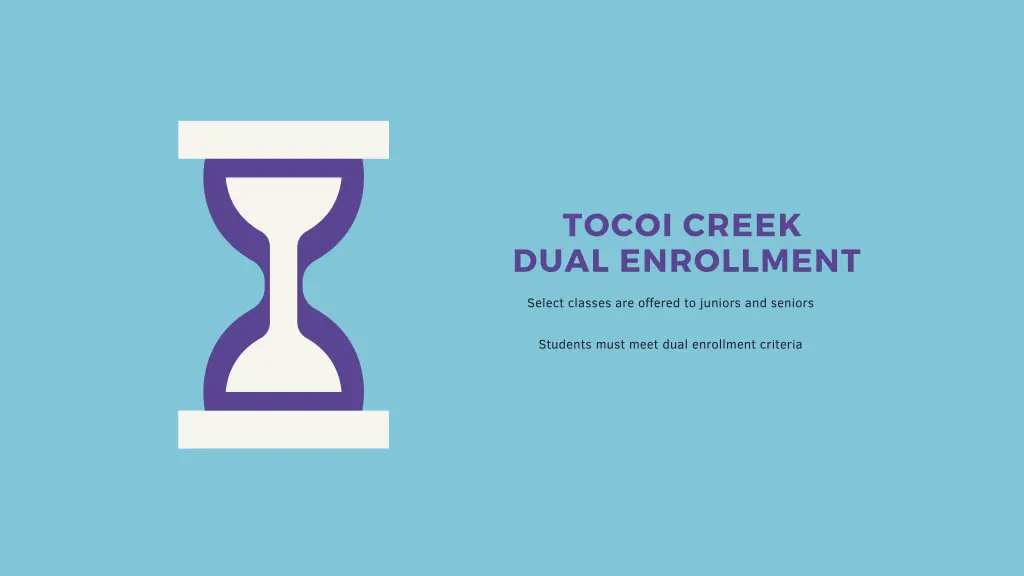 tocoi creek dual enrollment