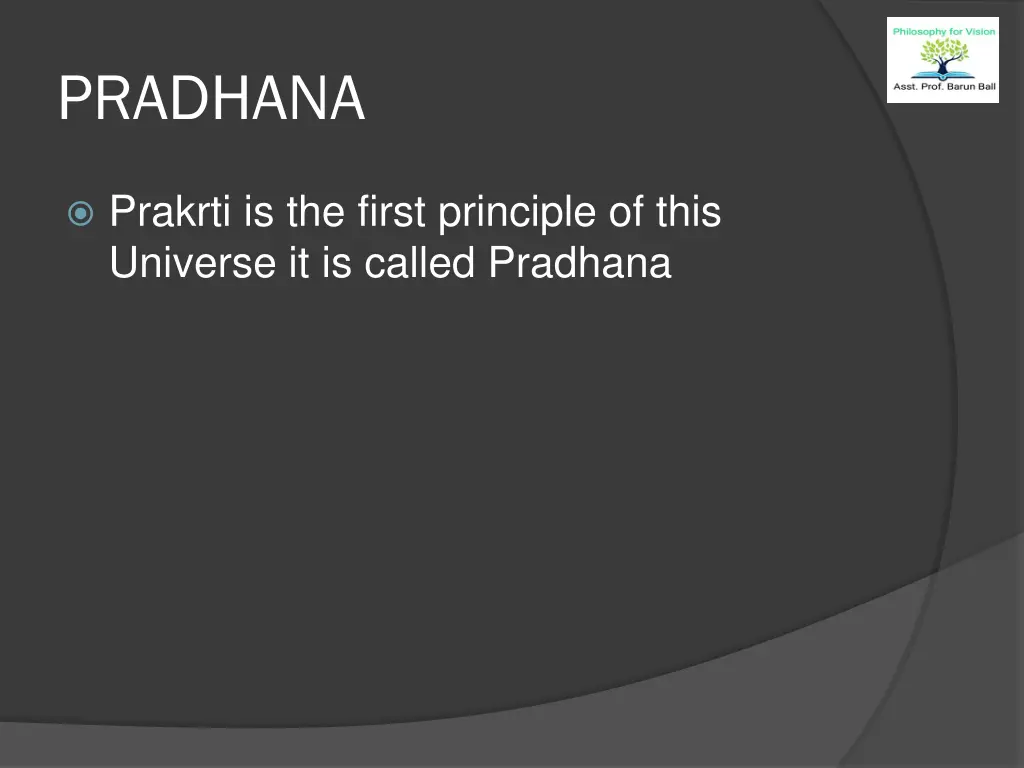 pradhana