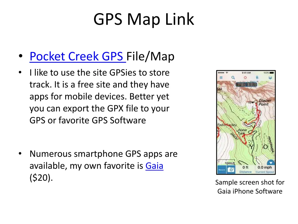 gps map link