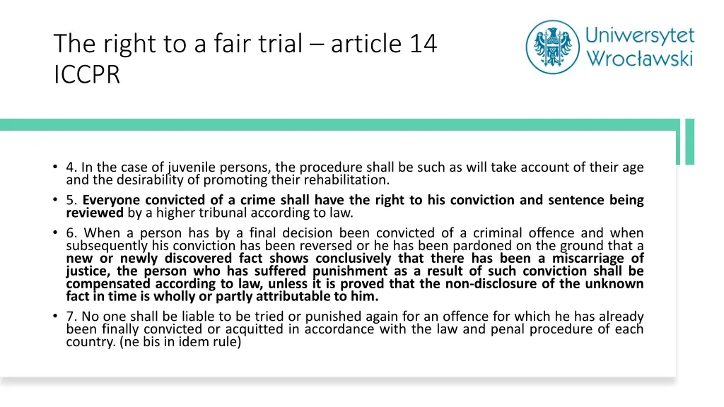 the right to a fair trial article 14 iccpr 1