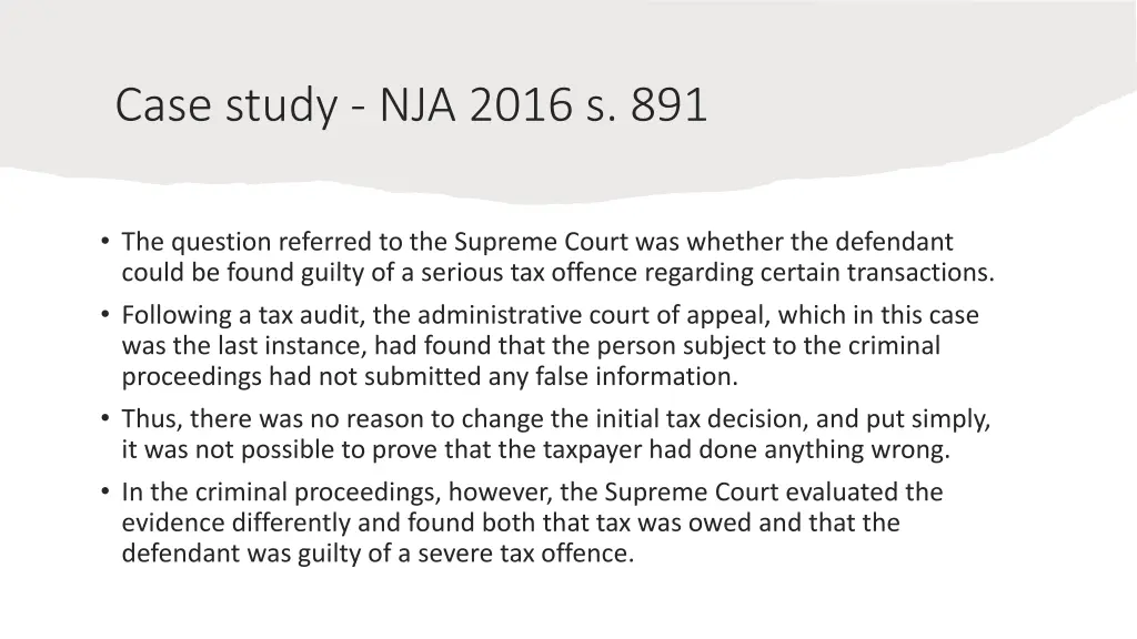 case study nja 2016 s 891 1