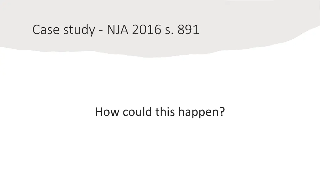 case study nja 2016 s 891 2