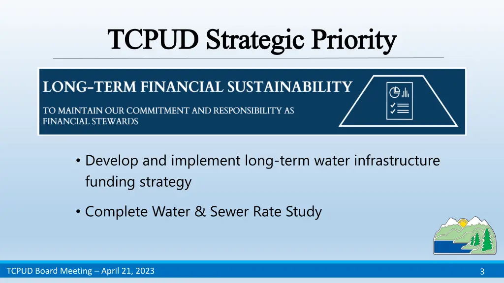 tcpud strategic priority tcpud strategic priority