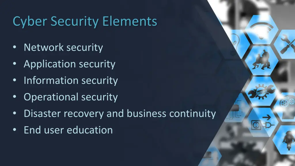 cyber security elements