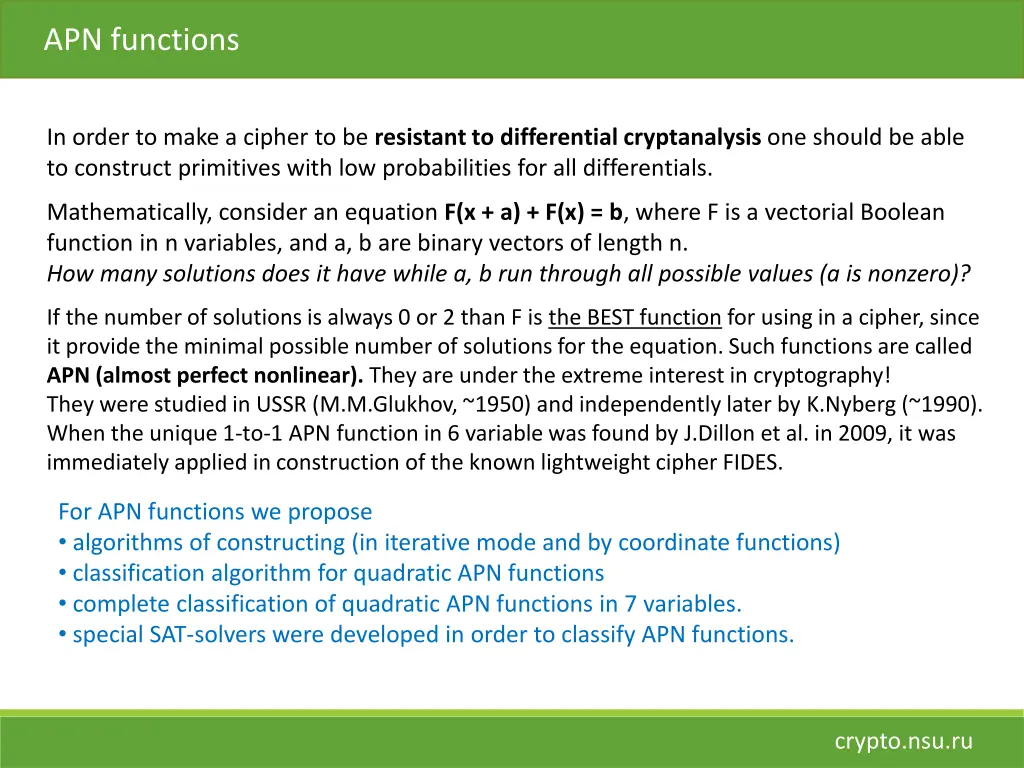 apn functions 2