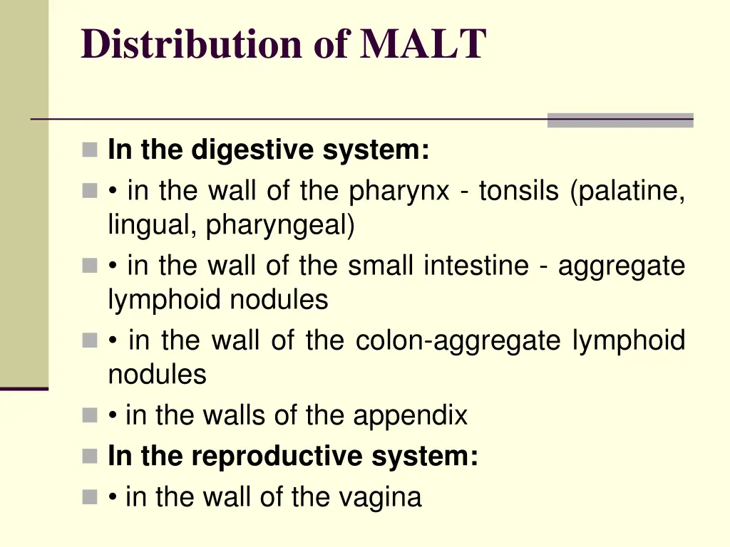 distribution of malt