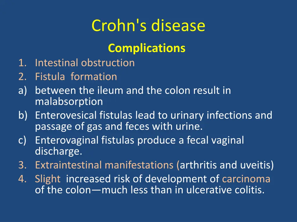 crohn s disease complications