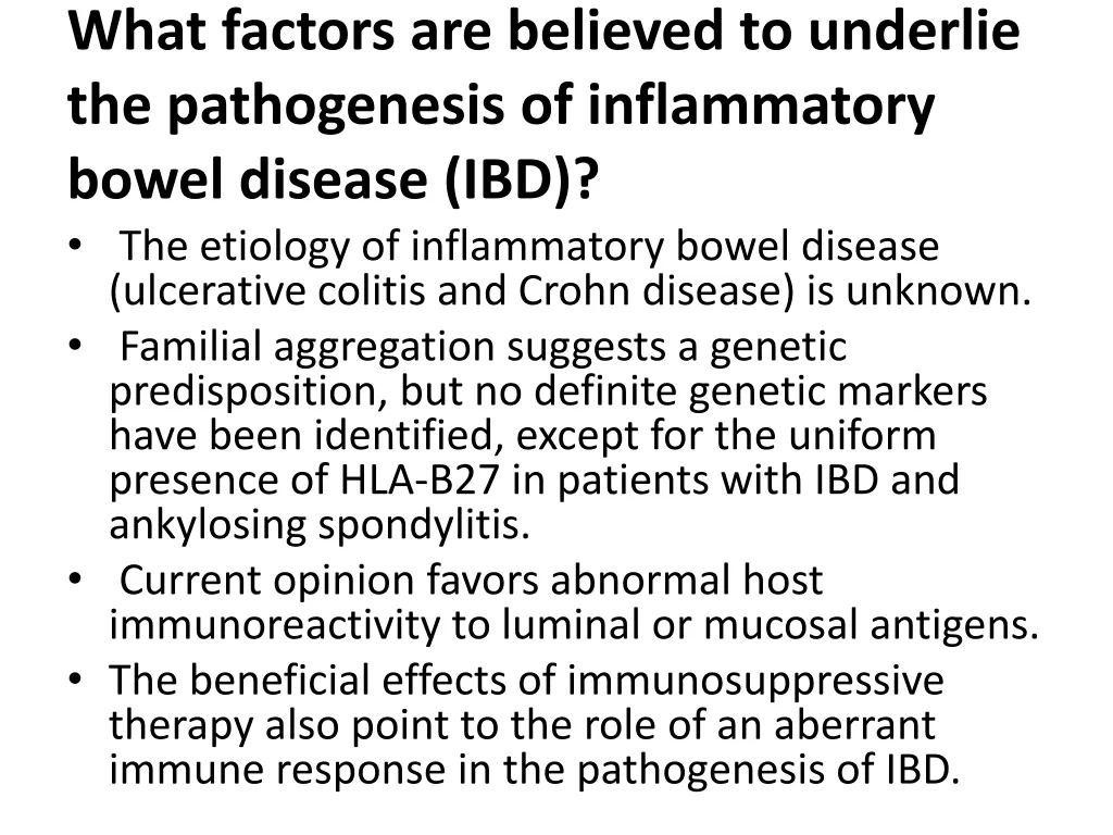 what factors are believed to underlie