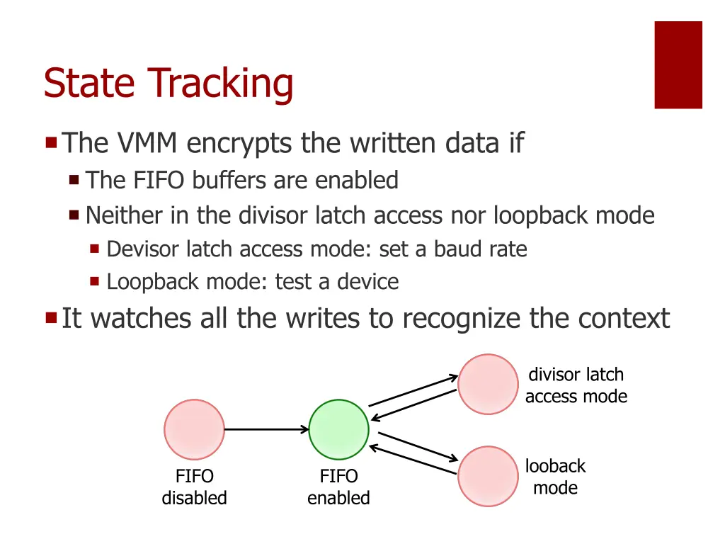 state tracking