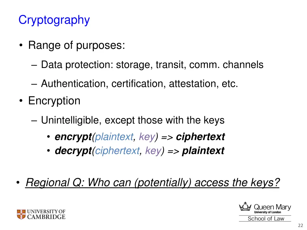 cryptography