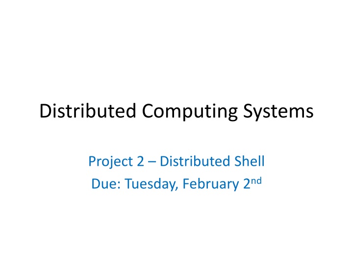 distributed computing systems