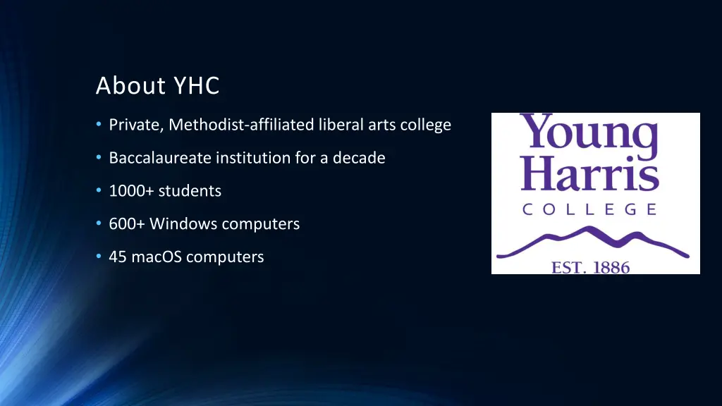 about yhc