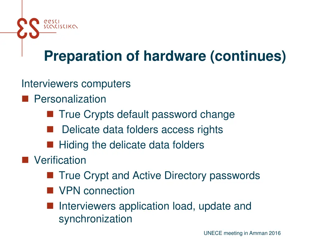 preparation of hardware continues 3