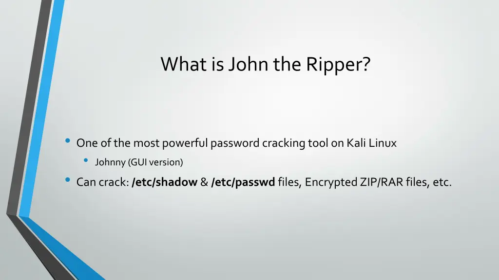 what is john the ripper