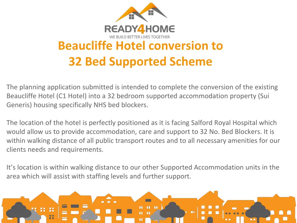 beaucliffe hotel conversion to 32 bed supported