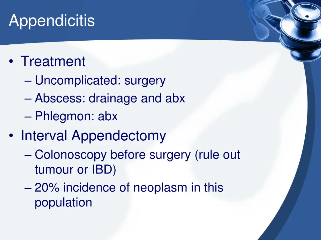 appendicitis 2