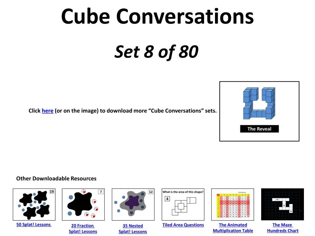 cube conversations 1