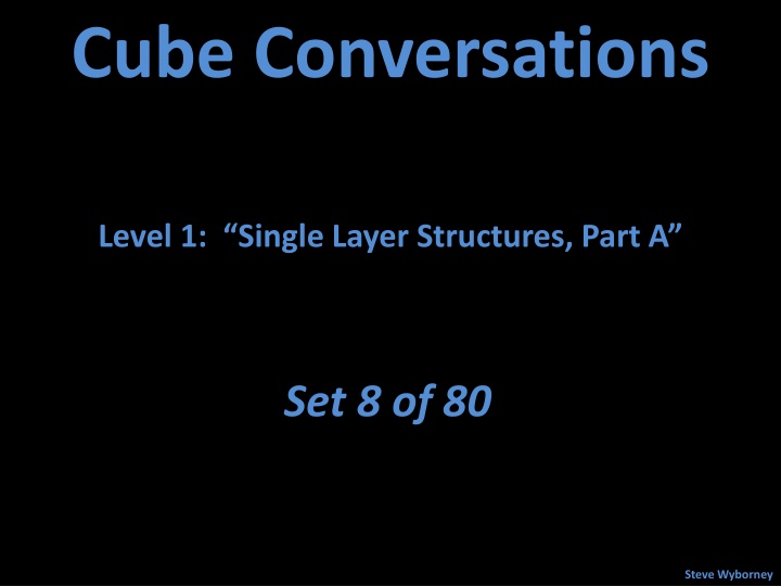 cube conversations