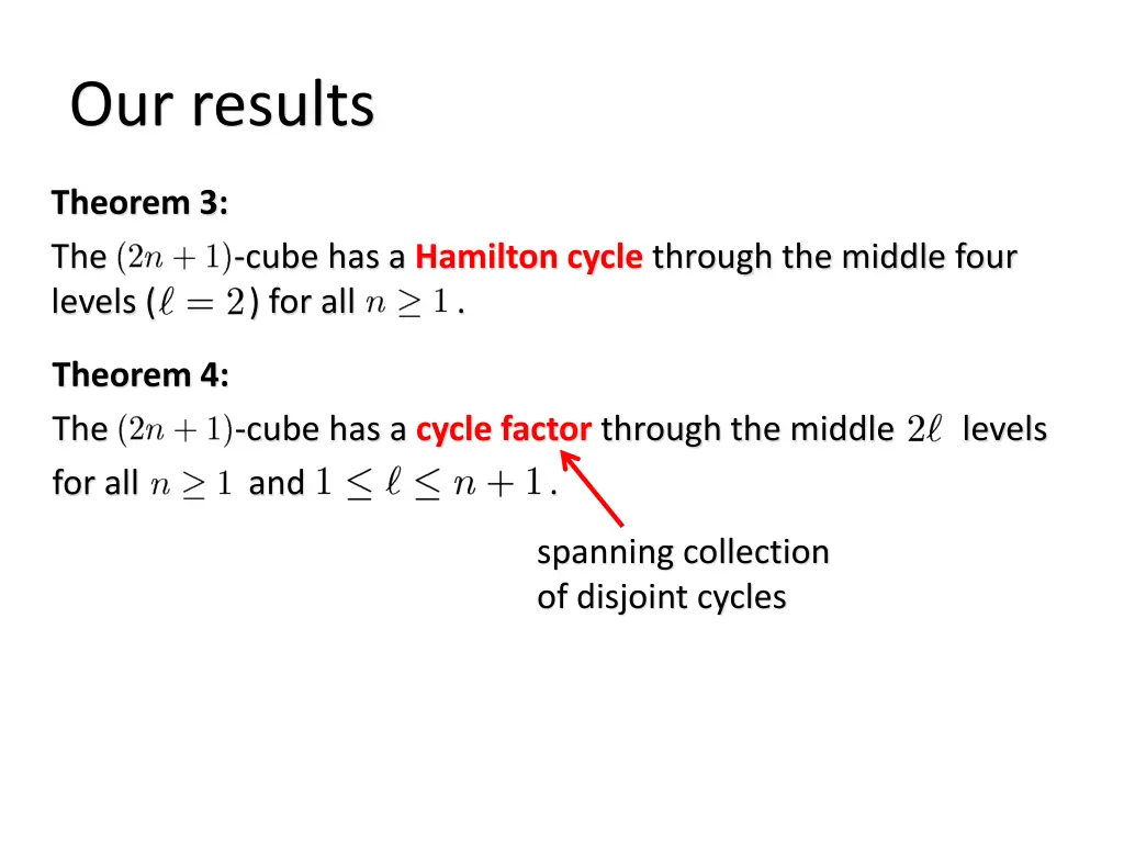 our results 1