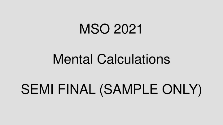 mso 2021