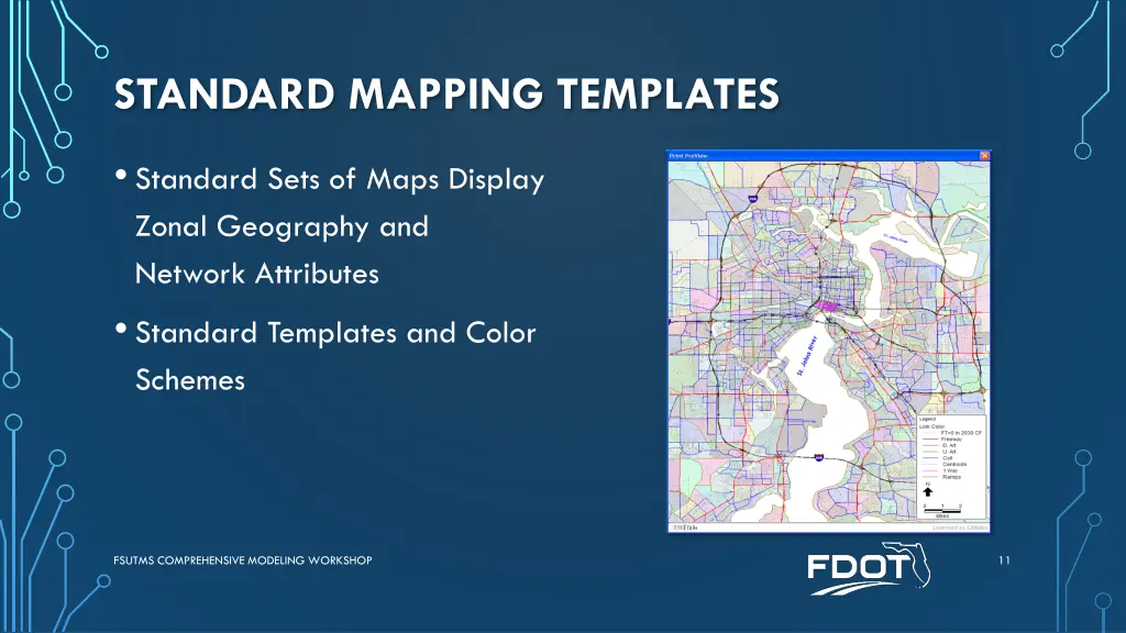 standard mapping templates