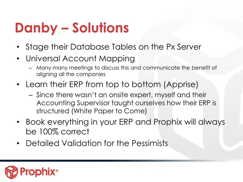 danby solutions