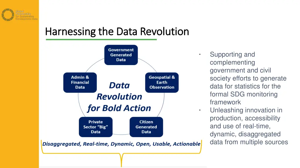 harnessing the data revolution harnessing