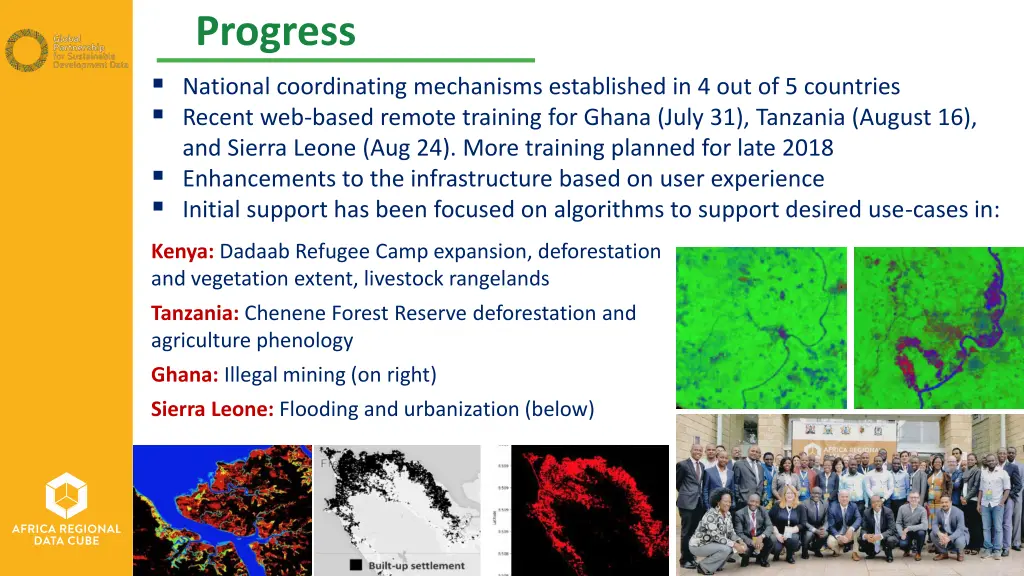 progress national coordinating mechanisms