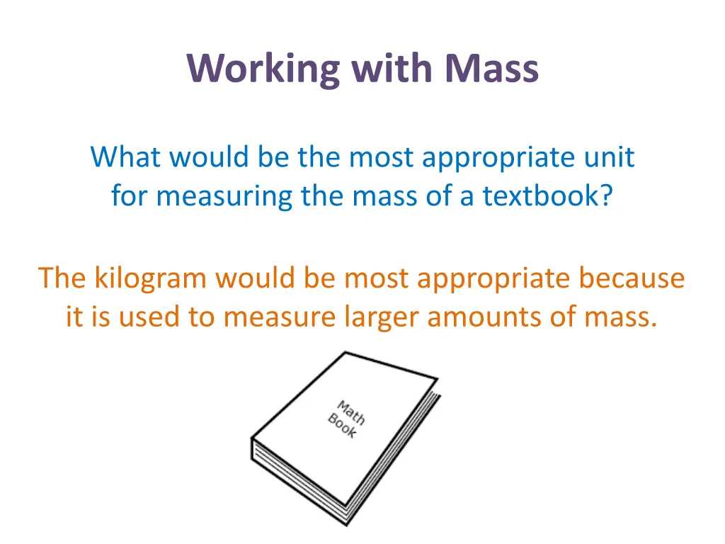 working with mass 13