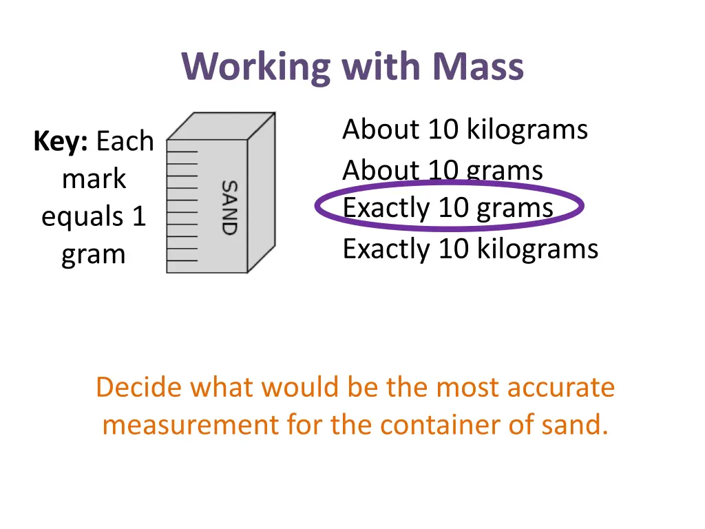 working with mass 16