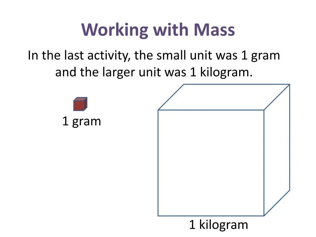 working with mass 19